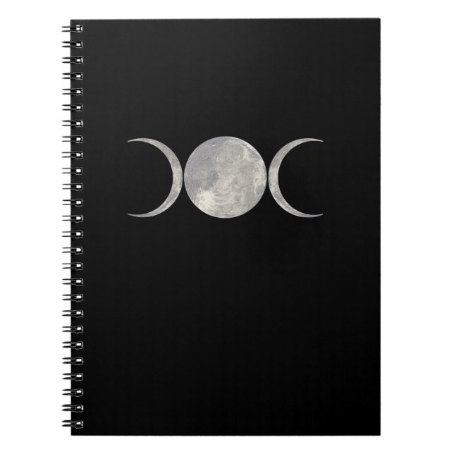 Caderno Espiral Notebook Triple Moon (Frente)