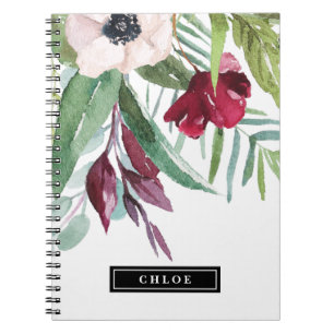 Caderno Espiral Notebook Tropical Breeze Personalizado Spiral