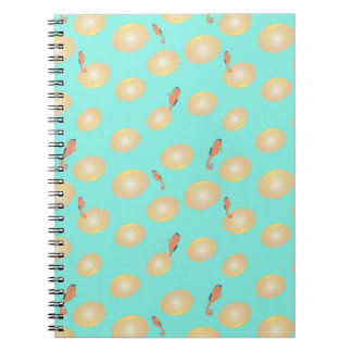 Caderno Espiral Notebook Tropical Seacavalos