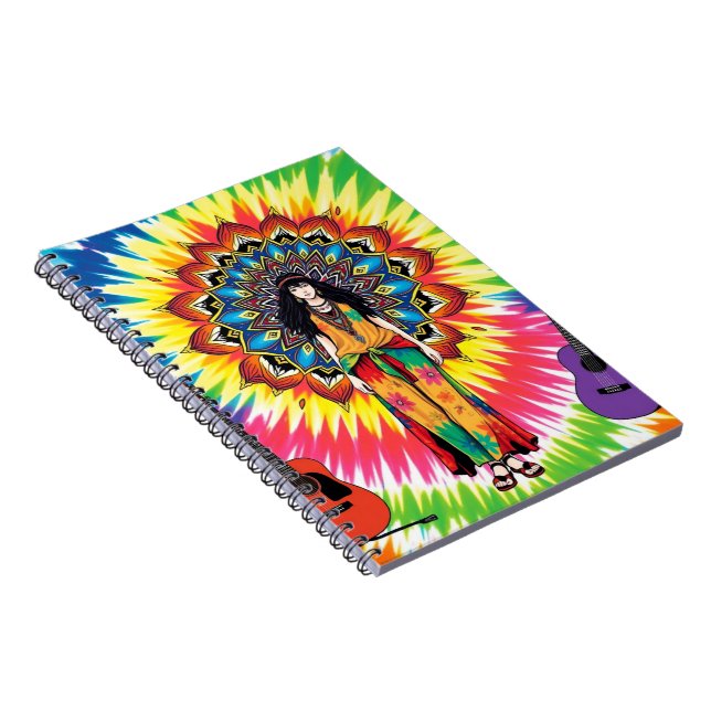 Caderno Espiral Notebook tropical Summer Vibes (Lado Direito)