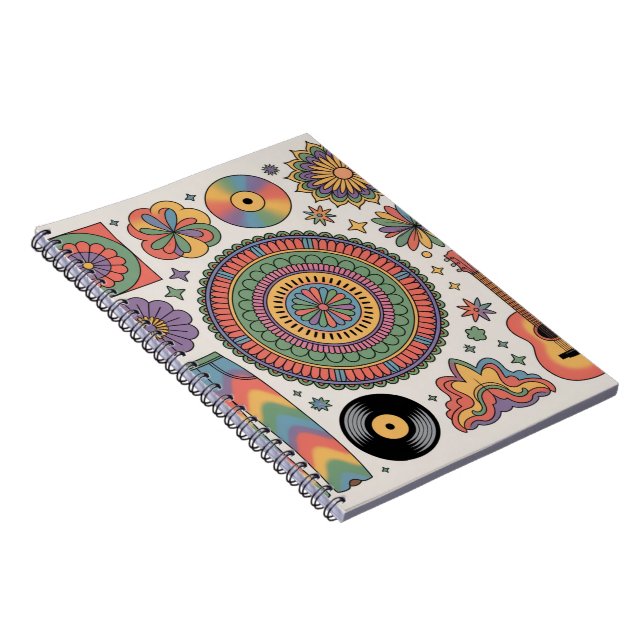 Caderno Espiral Notebook tropical Summer Vibes (Lado Direito)
