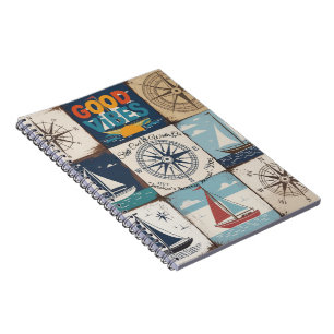 Caderno Espiral Notebook tropical Summer Vibes