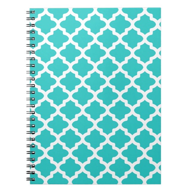 Caderno Espiral Notebook Turquoise (Frente)