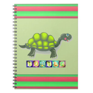 Caderno Espiral Notebook Turtle Spiral
