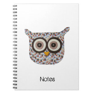 Caderno Espiral Notebook Tweed Owl