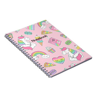 Caderno Espiral Notebook Unicorn