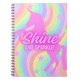 Caderno Espiral Notebook Unicorn