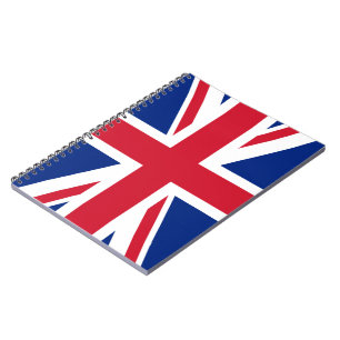 Caderno Espiral Notebook Union Jack Flag