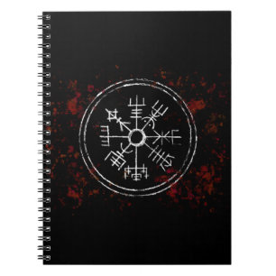 Caderno Espiral Notebook Vegvisir Norse Viking Compass