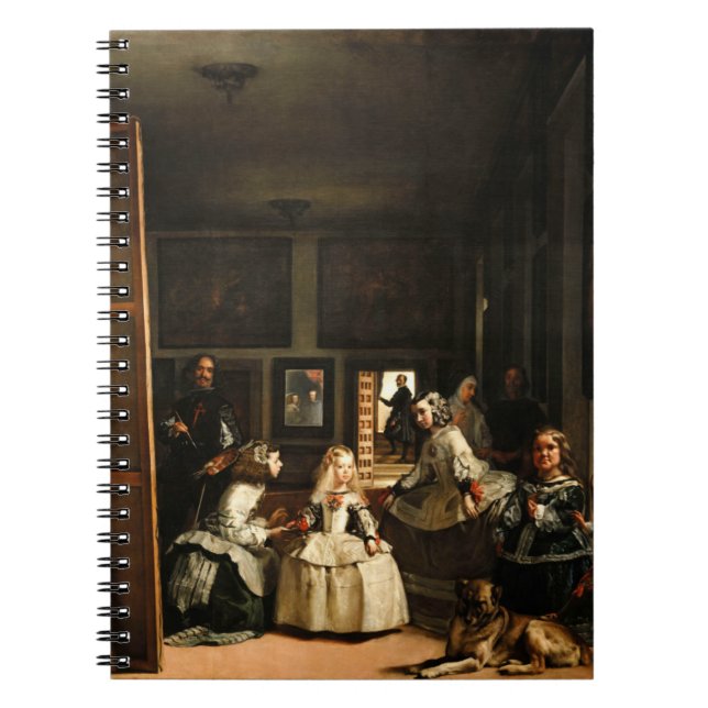 Caderno Espiral Notebook Velazquez Las Meninas (Frente)