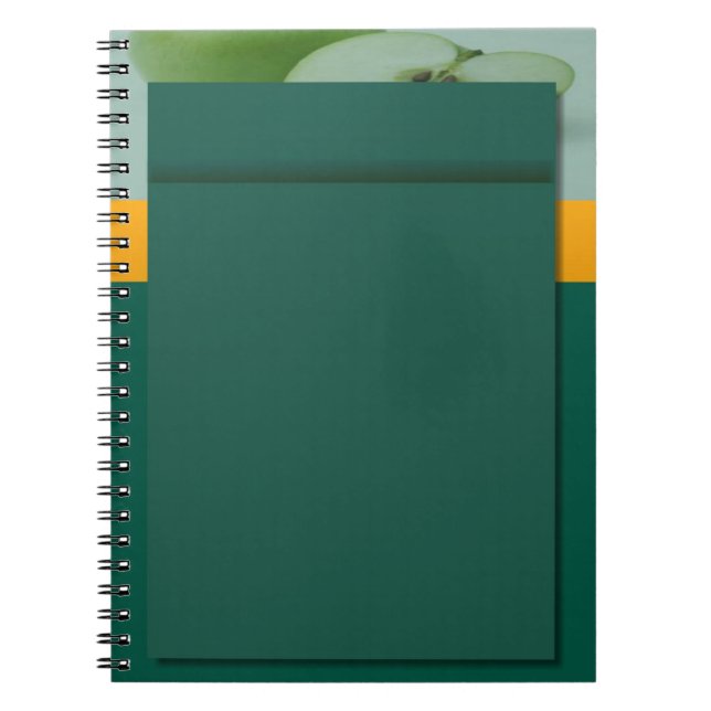 Caderno Espiral Notebook Verde Apple (Frente)