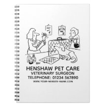 Notebook Vets Animal Care