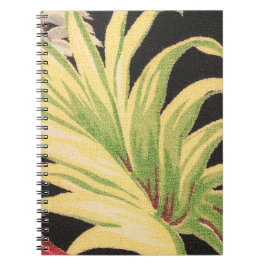 Caderno Espiral Notebook Vintage Barkcloth Impressão Spiral