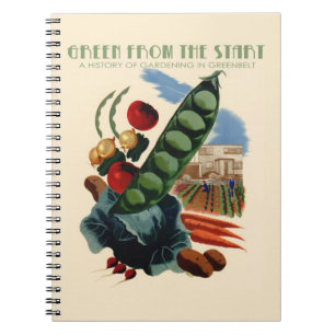 Caderno Espiral Notebook Vintage Greenbelt