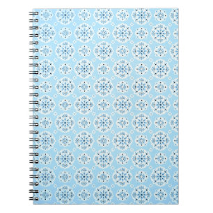 Caderno Espiral Notebook Vintage Sky Blue