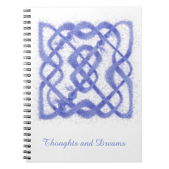 Caderno Espiral Notebook VIOLET CELTIC KNOT 6.5x8.75 (Frente)