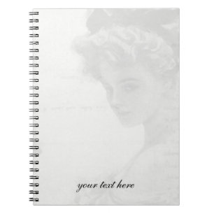 Caderno Espiral Notebook vitoriano