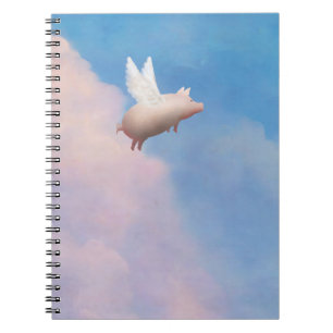 Caderno Espiral notebook voador