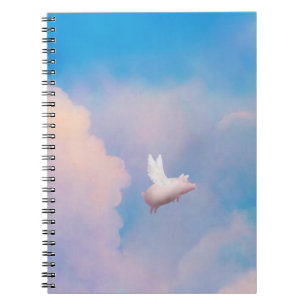 Caderno Espiral notebook voador