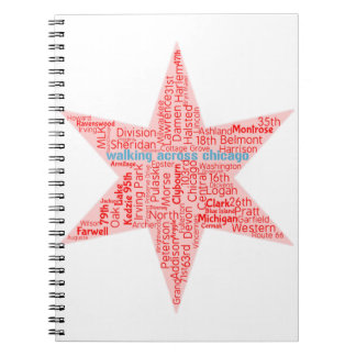 Caderno Espiral Notebook WAC Chicago Star