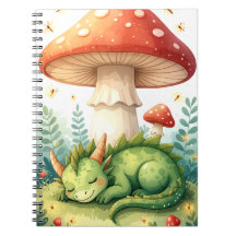 Notebook Whimsic Forest Dragon