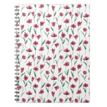 Notebook Whimsical Floral - Flores Escrivíveis