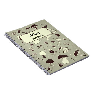Caderno Espiral Notebook Whimssroom e Forest Creatures