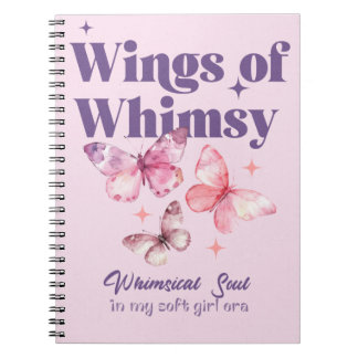 Caderno Espiral Notebook Whimsy Spiral