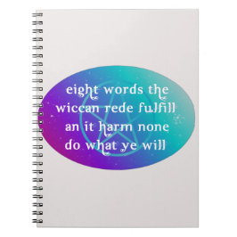 Caderno Espiral Notebook Wiccan
