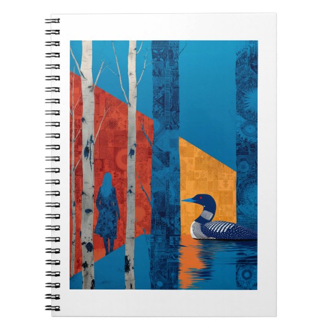 Caderno Espiral Notebook Wild Loon Spiral (Frente)