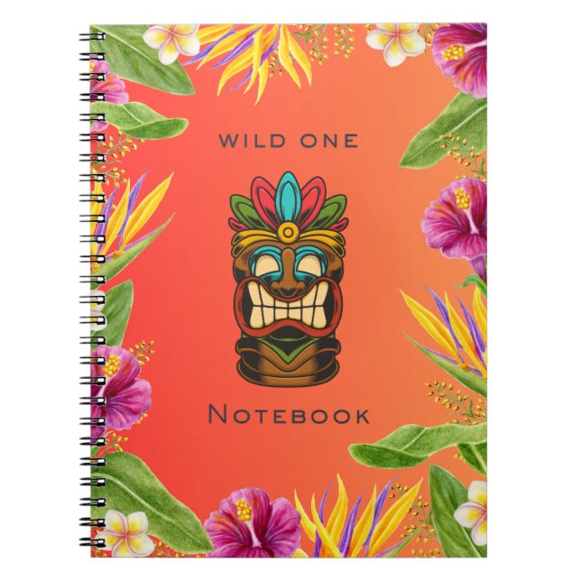 Caderno Espiral Notebook Wild One (Frente)