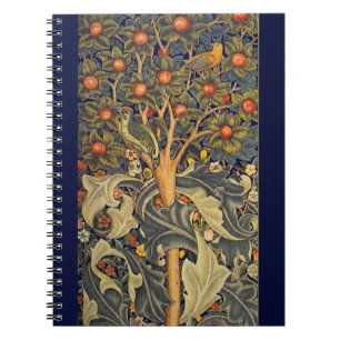 Caderno Espiral Notebook William Morris Pre-Raphaelite