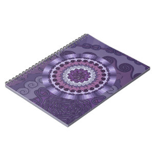 Caderno Espiral Notebook Wind Mandala