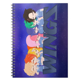 Caderno Espiral Notebook Wingz Spiral