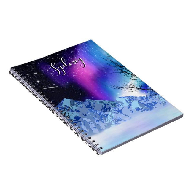 Caderno Espiral Notebook Winter Wonderlight (Lado Direito)