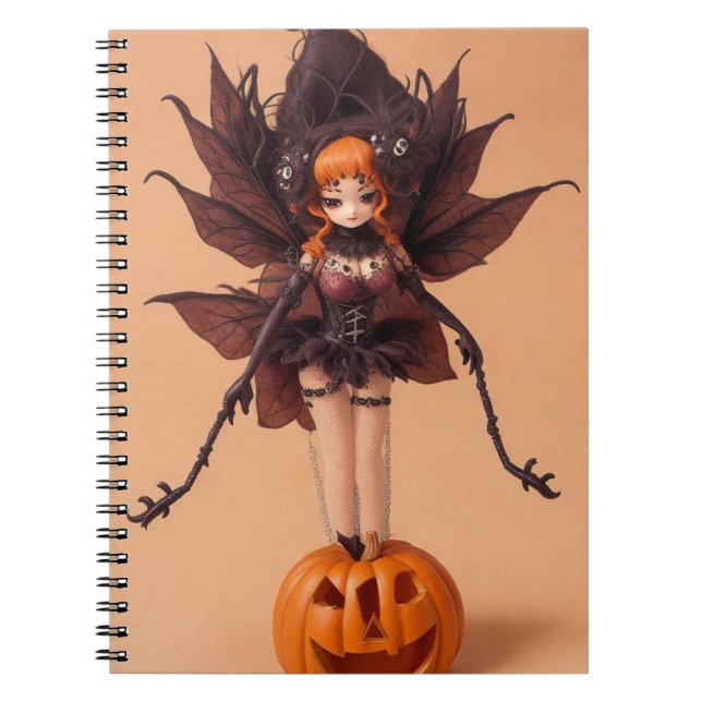 Caderno Espiral Notebook Witchy Wonders Halloween (Frente)