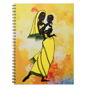 Caderno Espiral Notebook Women of Africa