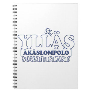 Caderno Espiral notebook YLLÄS FINLAND