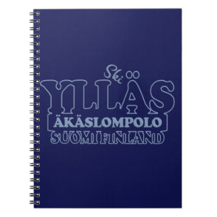 Caderno Espiral notebook YLLÄS FINLAND