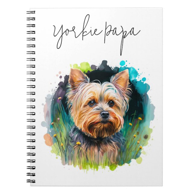 Caderno Espiral Notebook Yorkie (Frente)