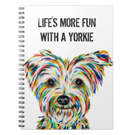 Caderno Espiral Notebook Yorkshire Terrier 6,5" x 8,75"