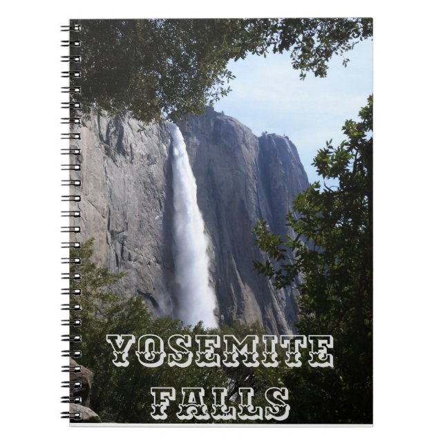 Caderno Espiral Notebook Yosemite Falls (Frente)