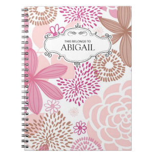 Caderno Espiral Notebooks com Espiral Personalizados e Bonitos