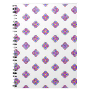 Caderno Espiral Notebooks com Padrão Colorido