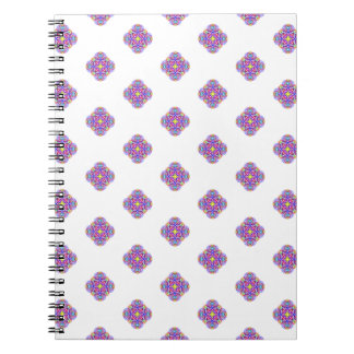 Caderno Espiral Notebooks com Padrão Colorido