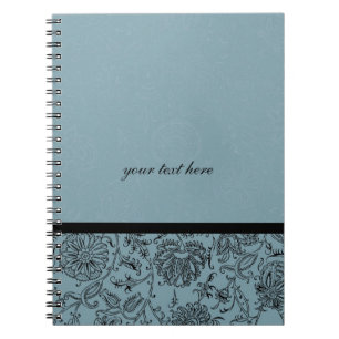 Caderno Espiral Notebooks com ventilador azul