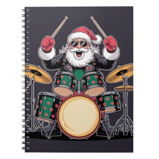 Caderno Espiral Notebooks de Natal - Diários Festivos e Férias (Frente)