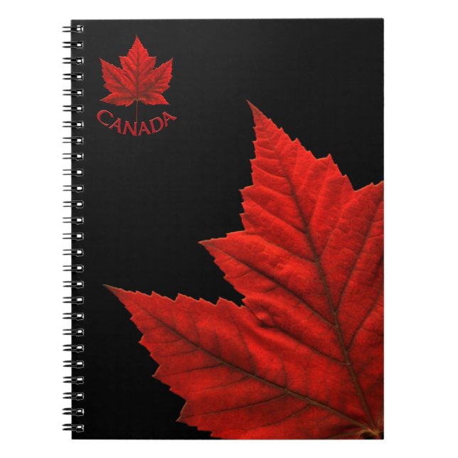 Caderno Espiral Notebooks Diário Souvenir Canadá Sketchpad (Frente)