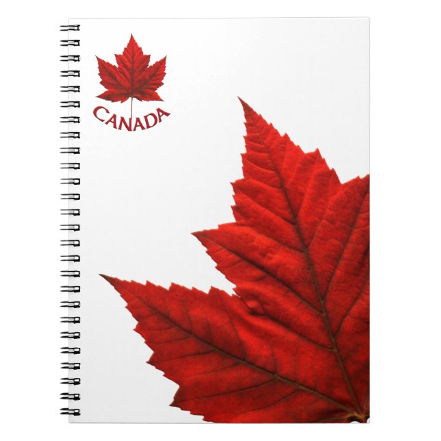 Caderno Espiral Notebooks Diário Souvenir Canadá Sketchpad (Frente)