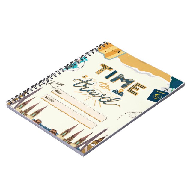 Caderno Espiral Notebooks e Diários (Left Side)